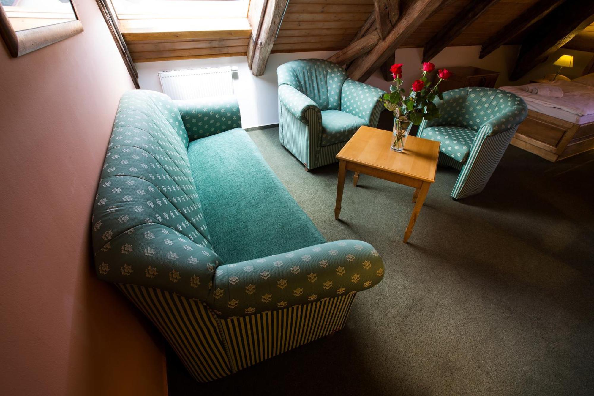 Hotel U Lipy Krusovice Rum bild