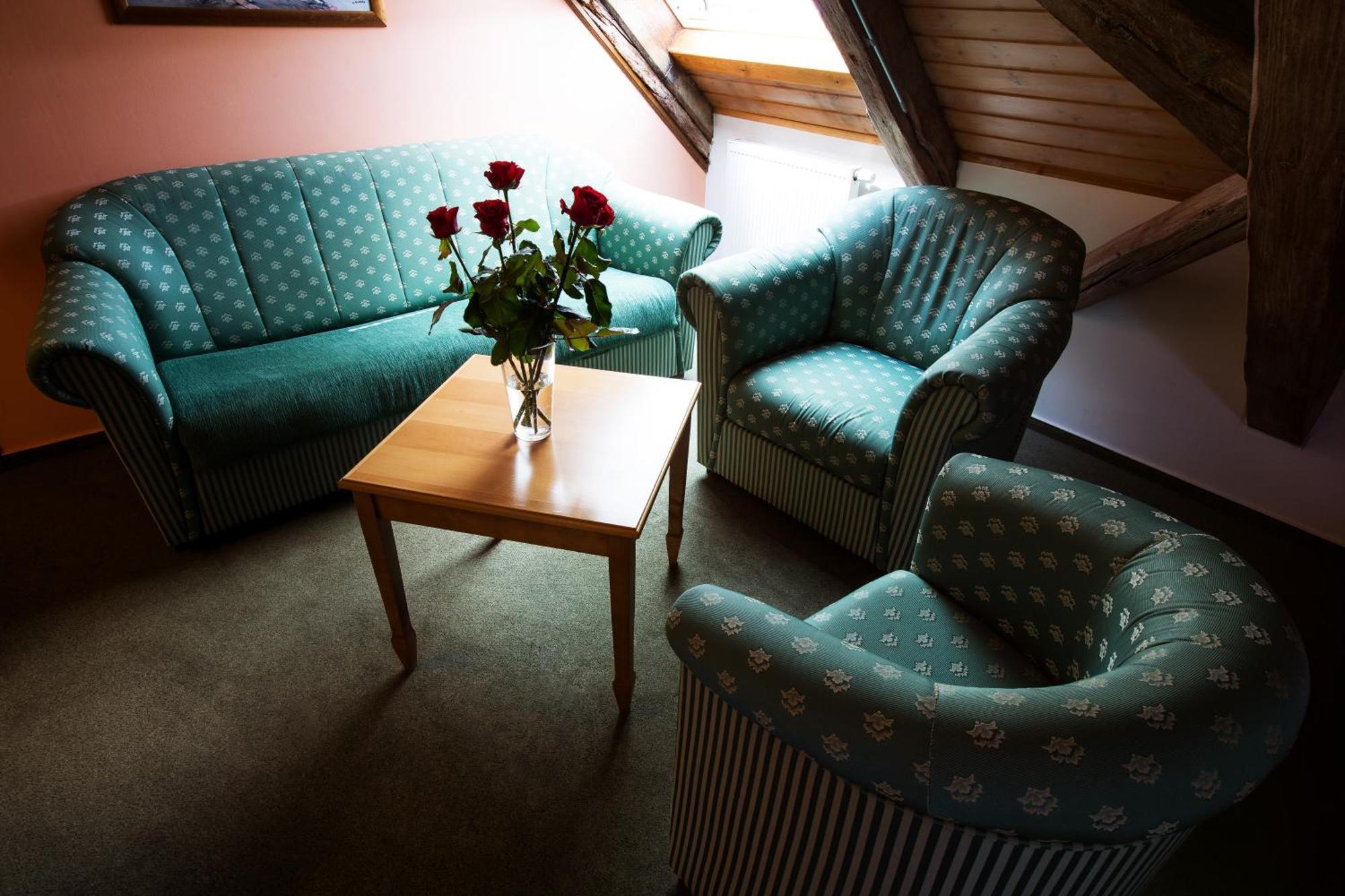Hotel U Lipy Krusovice Rum bild